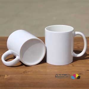 چاپ لیوان ماگ سفید تبلیغاتی